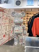 Bearbrick Jean-Michel Basquiat 100%/400% combo