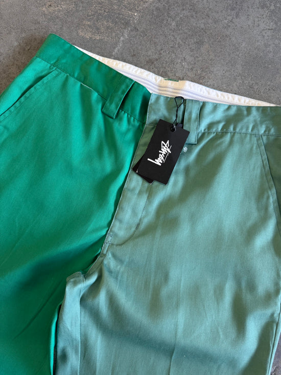 New Stussy Two-tone Louise Pants - Sz 9w
