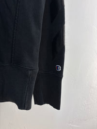 OffWhite x Champion Black Hoodie - Size L