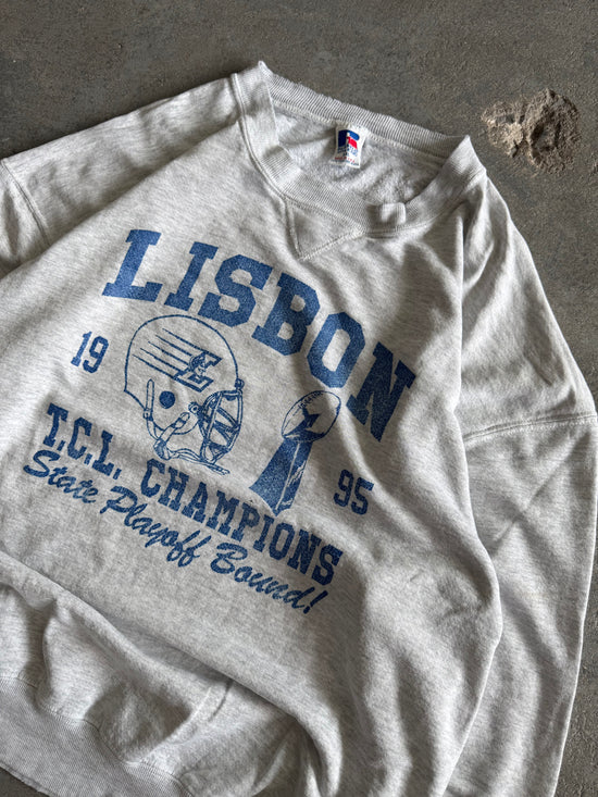 Russell Lisbon Football crewneck - Sz XXL