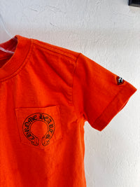 Lil Chrome Hearts X Matty Boy Orange Tshirt - Size 4T