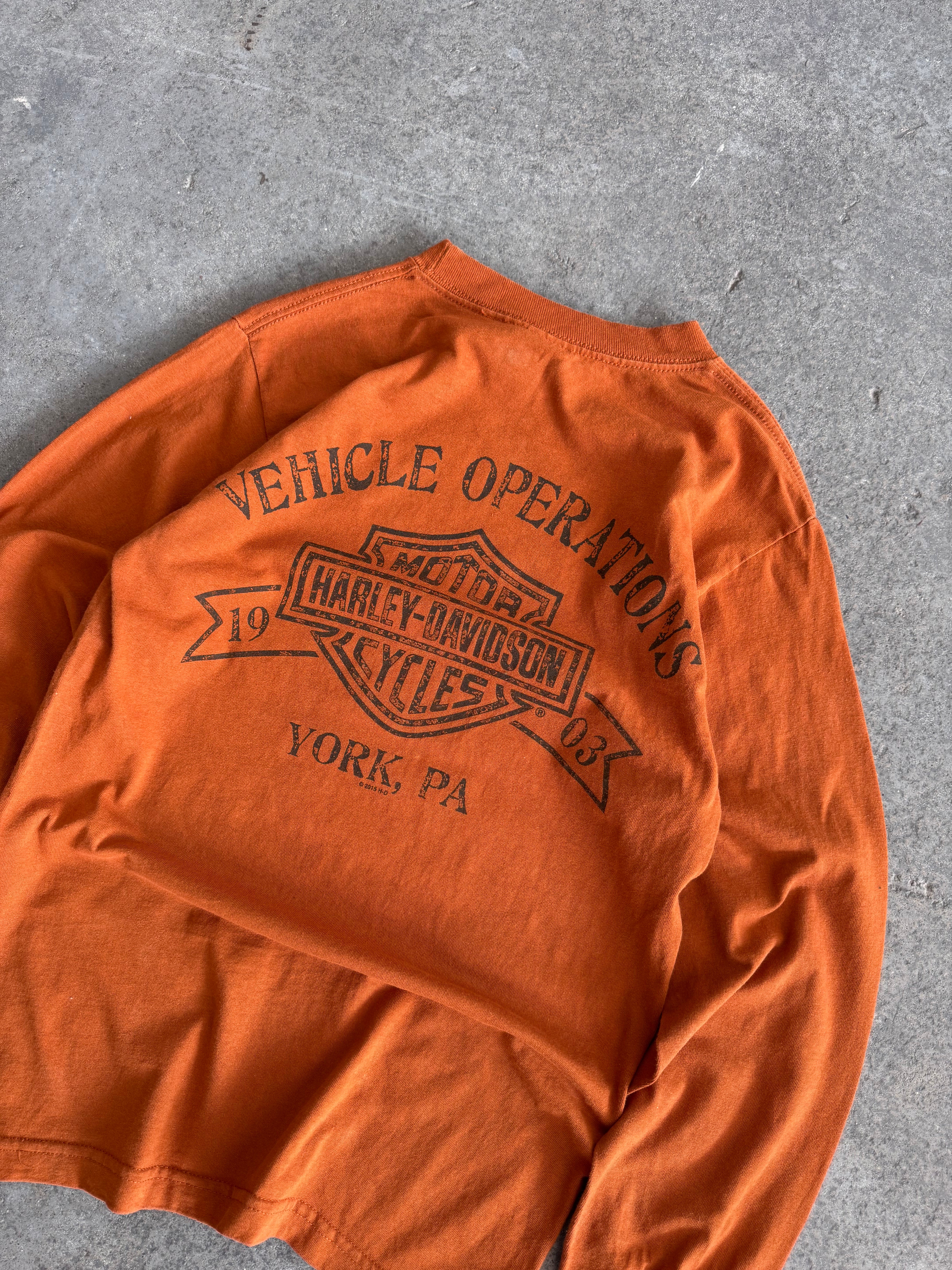 Harley-Davidson Vehicule Operations L/S - Sz S