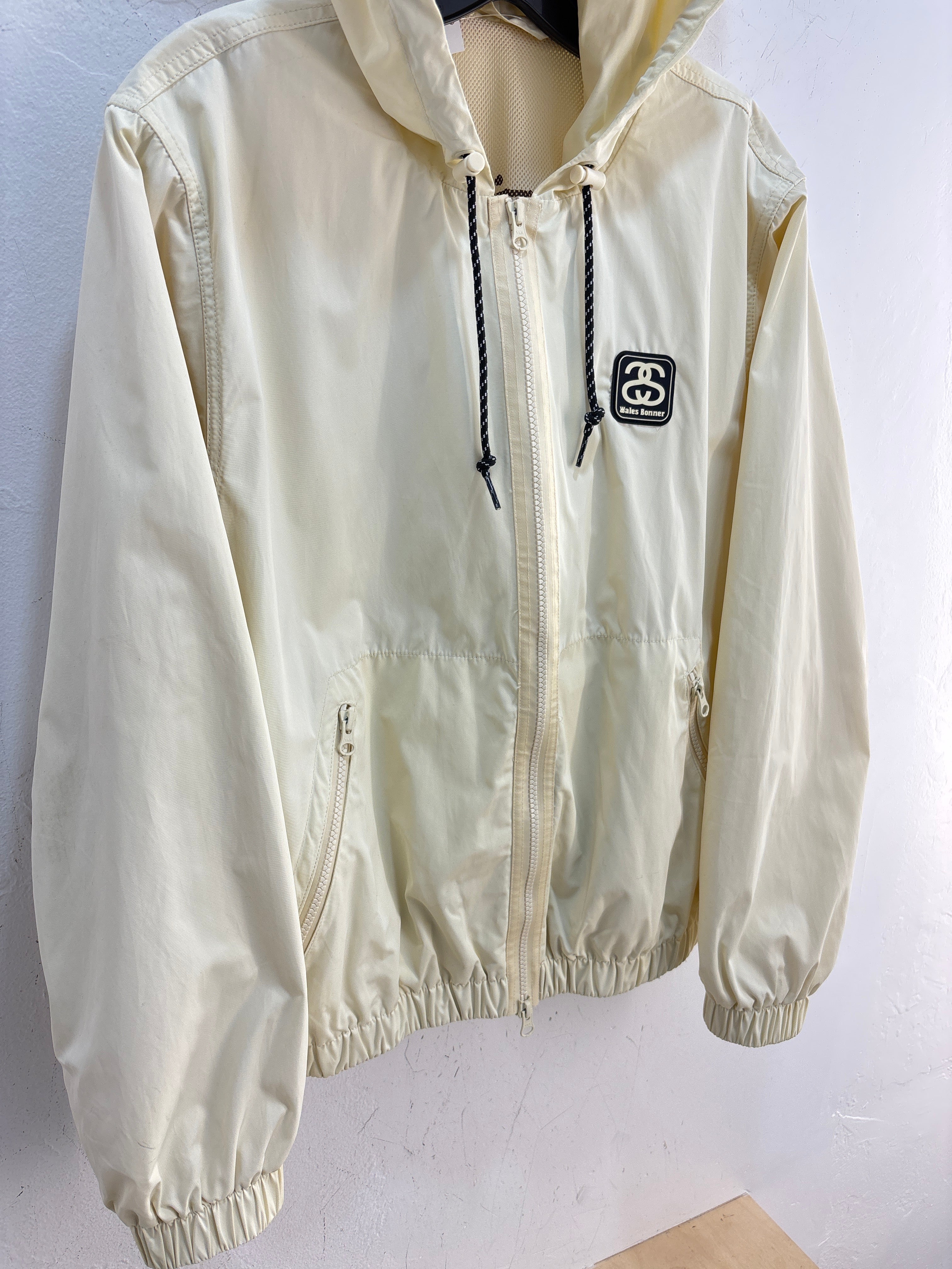 Stussy X Wales Bonner Tan Windbreaker - Size S