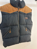 90s Hors La Loi Black Puffer Vest - Size S