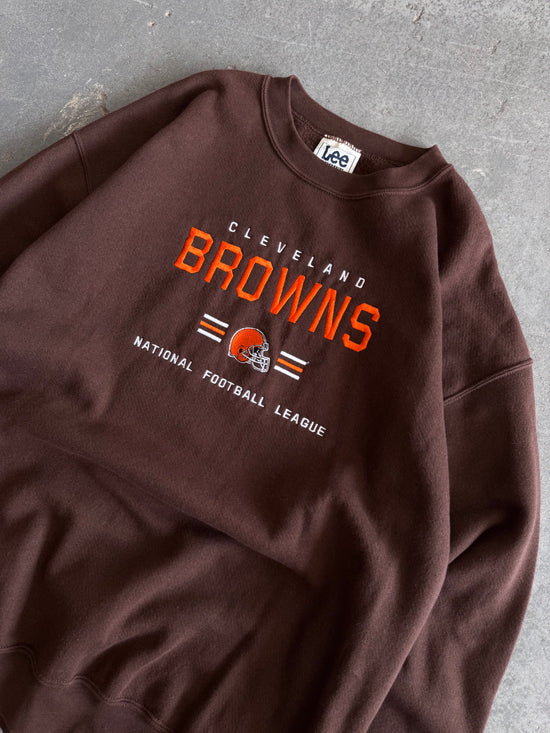 90' clevekand Browns Crewneck - Sz XL