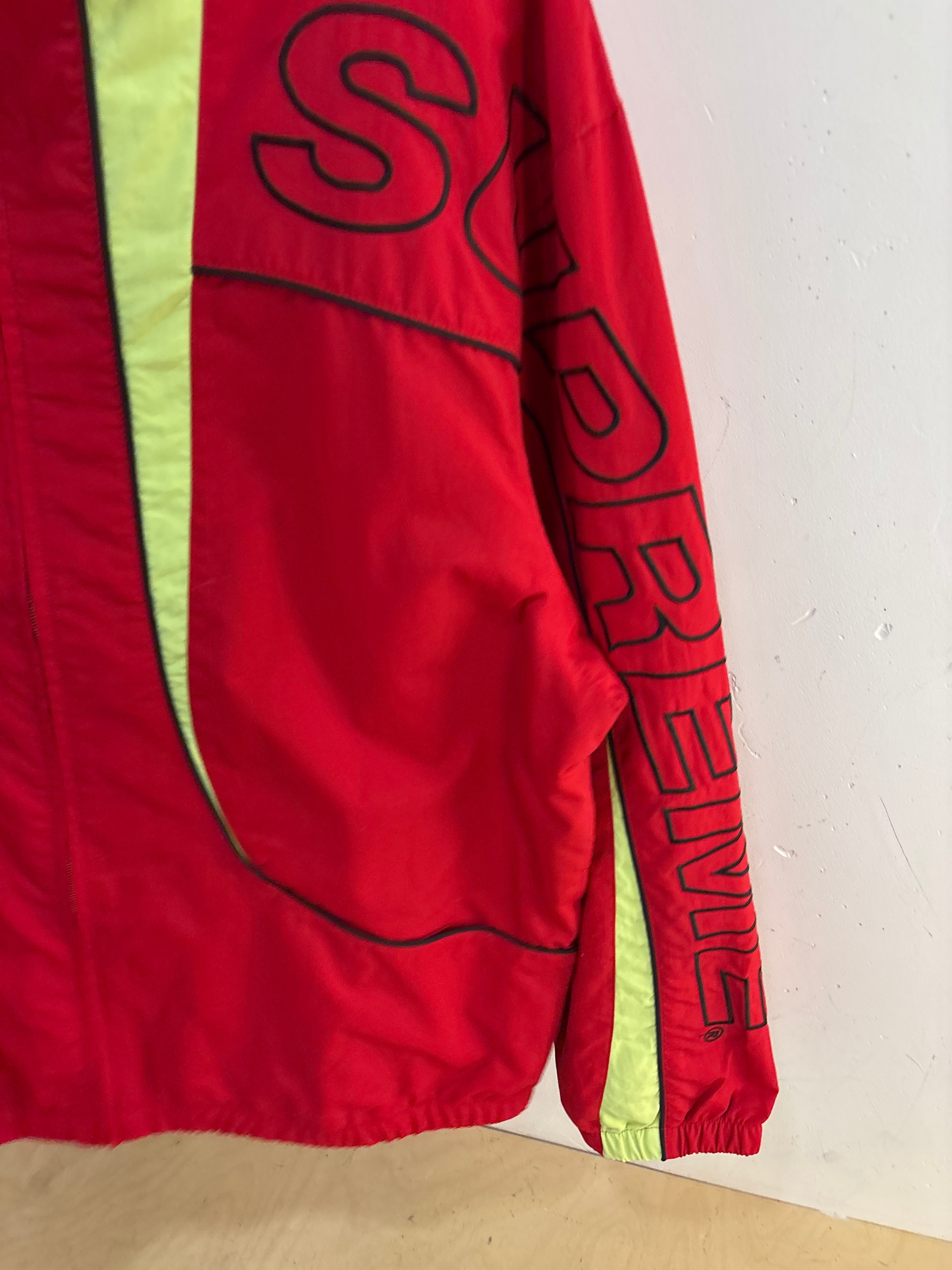 Nouvelle veste de survêtement Supreme FW20 à passepoils - Taille XL