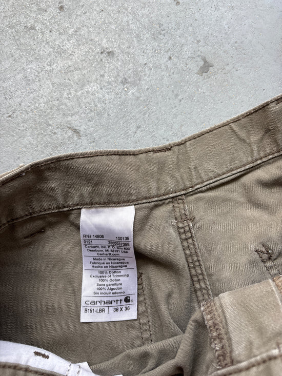 Carhartt Khaki carpenter - Sz 36x36