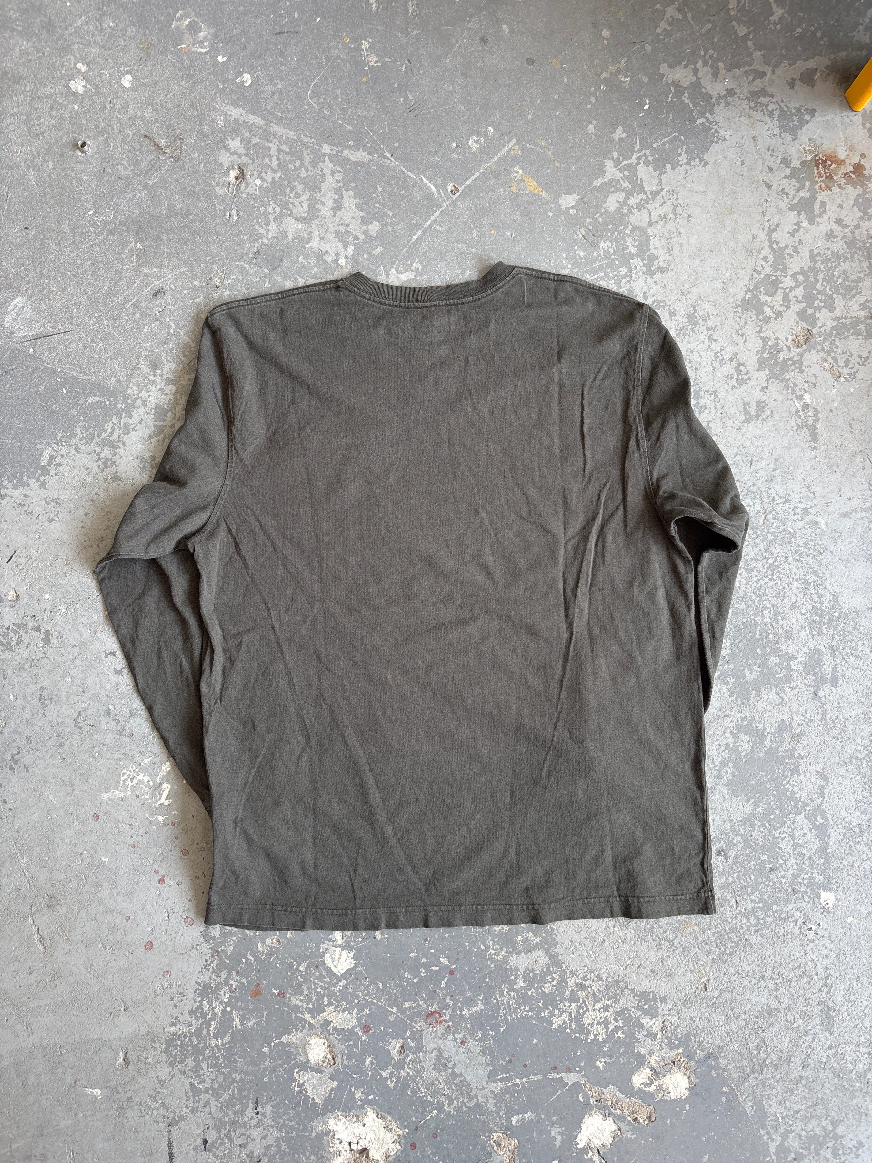 Carhartt grey pocket logo L/S - Sz L