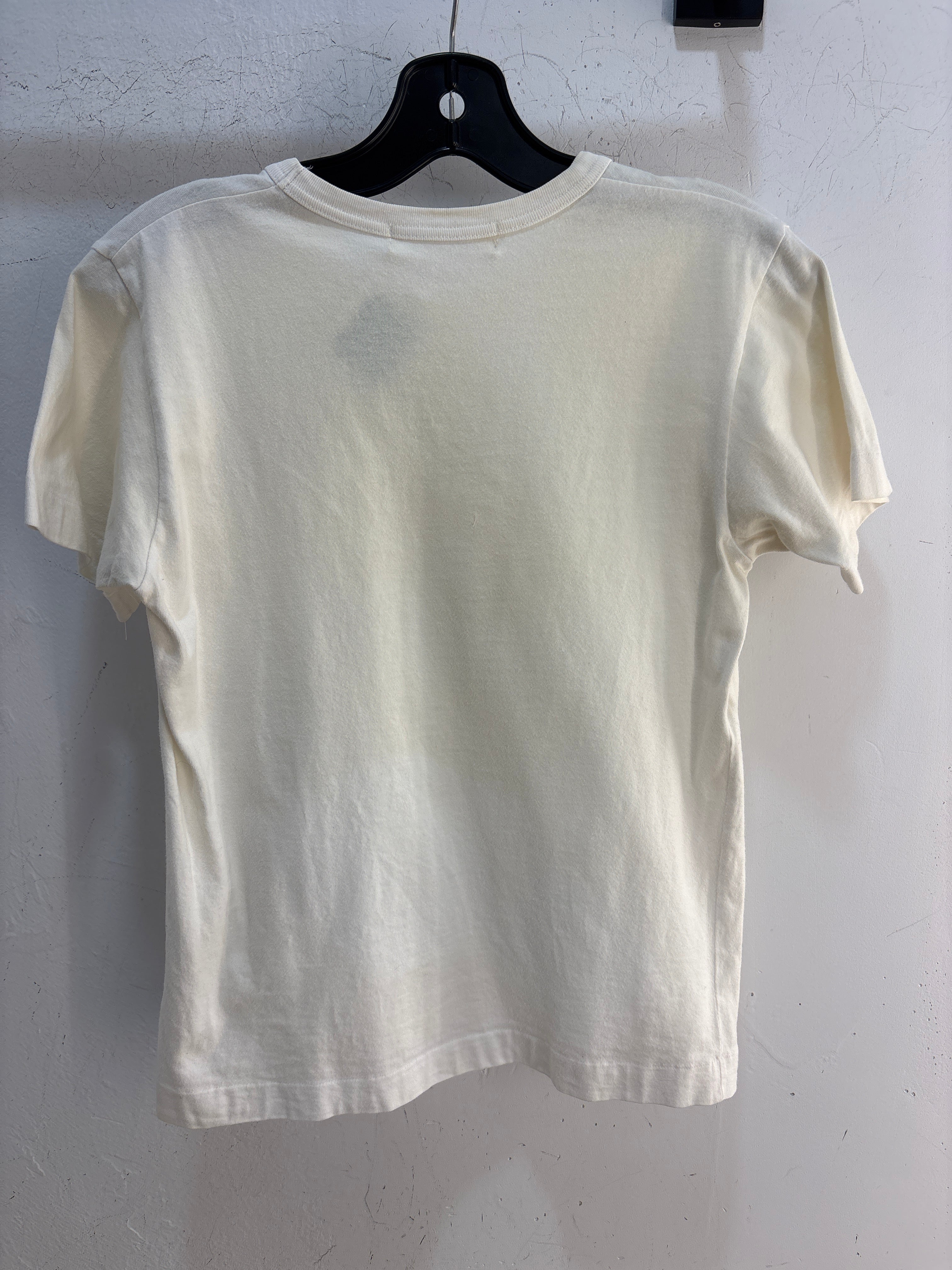 CDG Play Gold Heart T-Shirt - Size L women’s