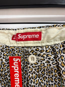 NeW Supreme Leopard Chino Pants - Size 34