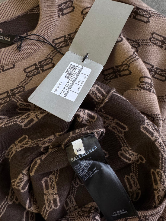 Balenciaga Brown knit - Sz L