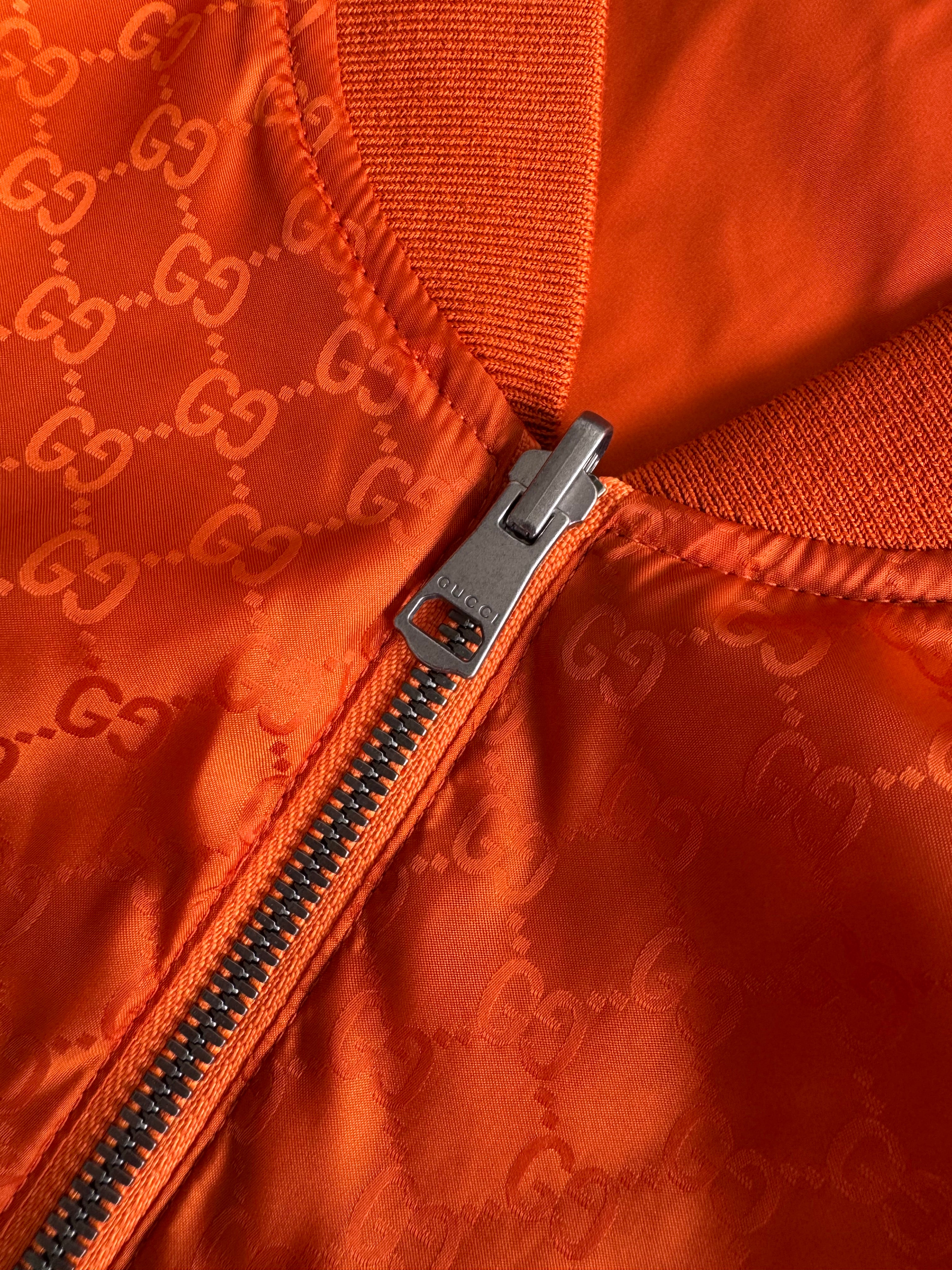 Gucci  monogram Reversible Bomber -Sz 58(XL)