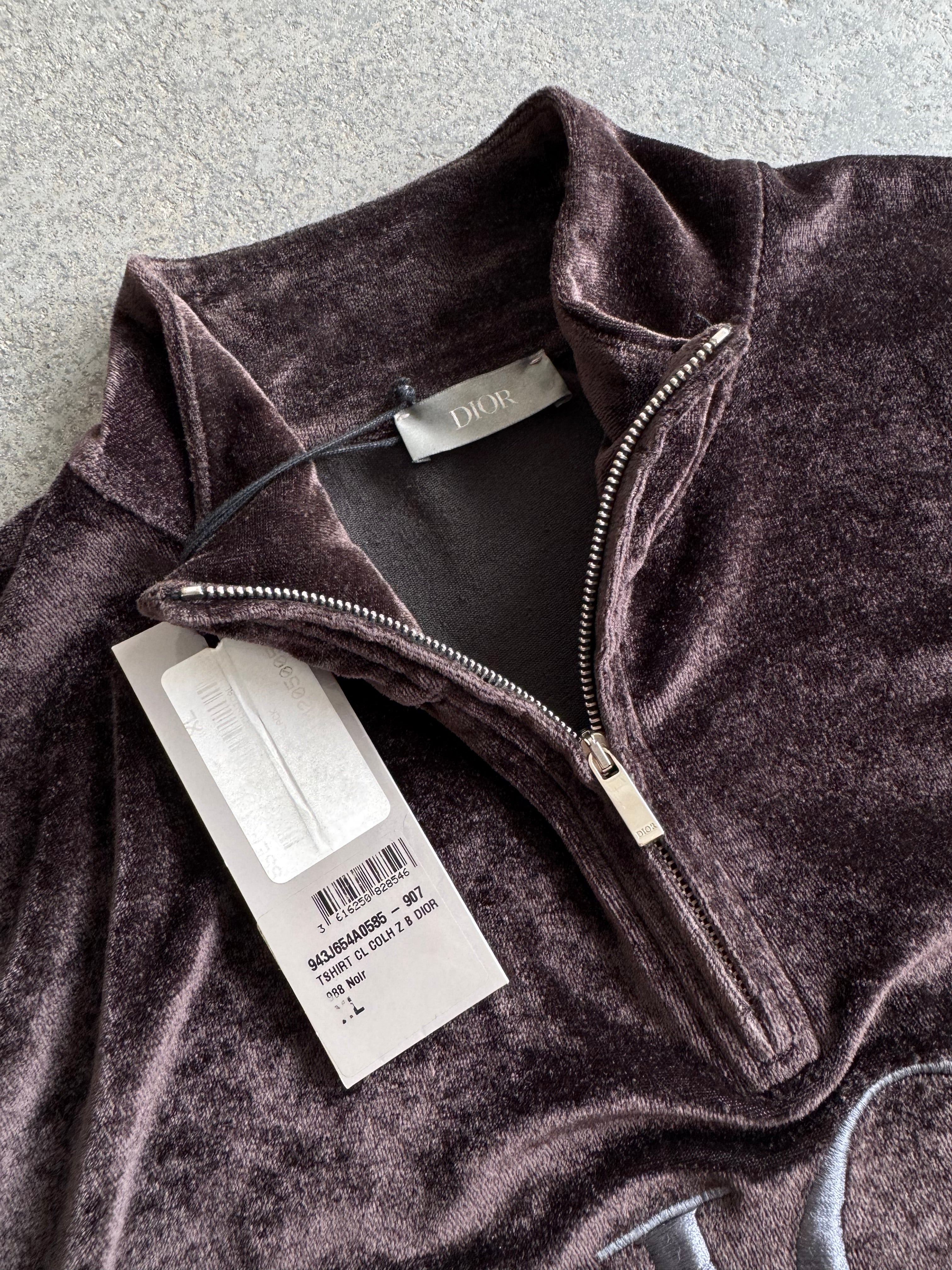 Dior Velour Tshirt - Sz XL