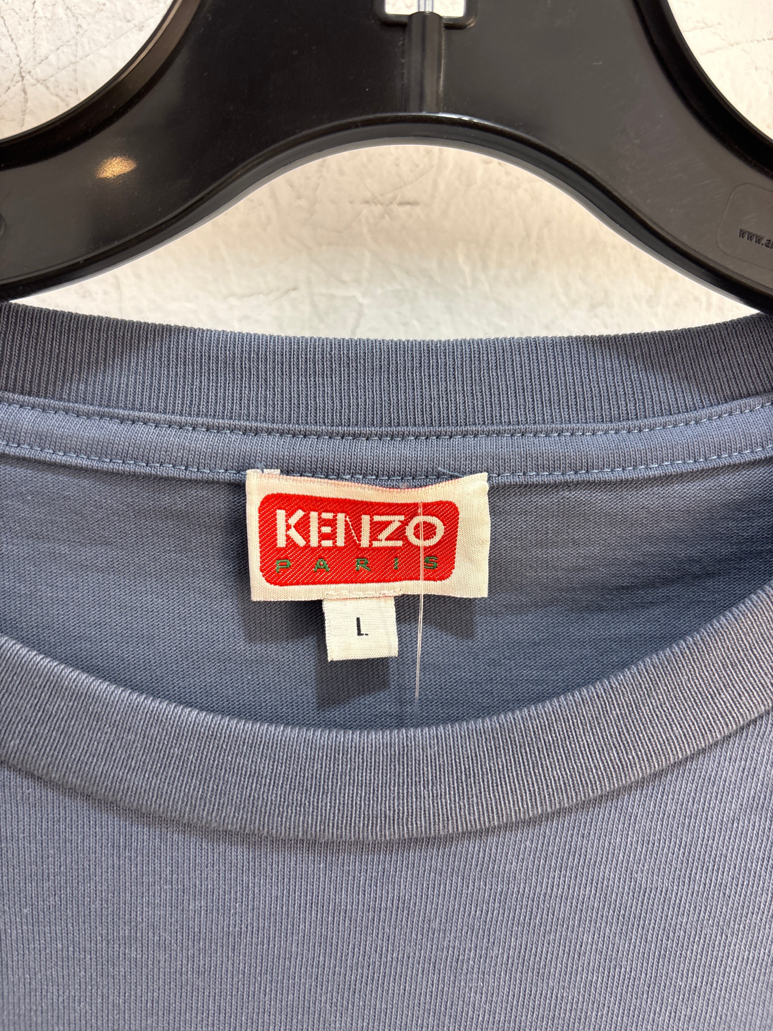 Kenzo Blueish Tiger Tshirt - Size L