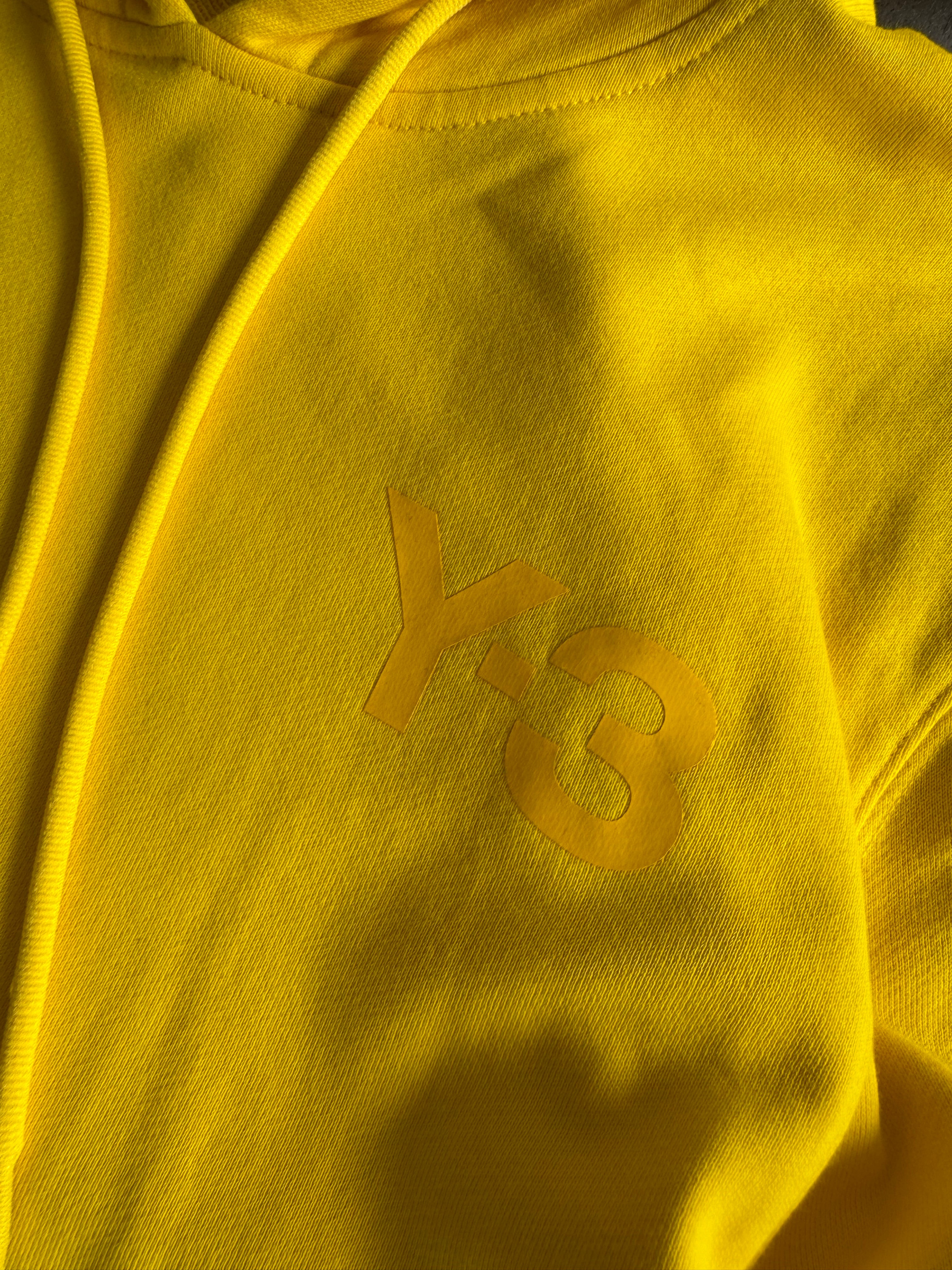 Y3 yelllow Hoodie - Sz M