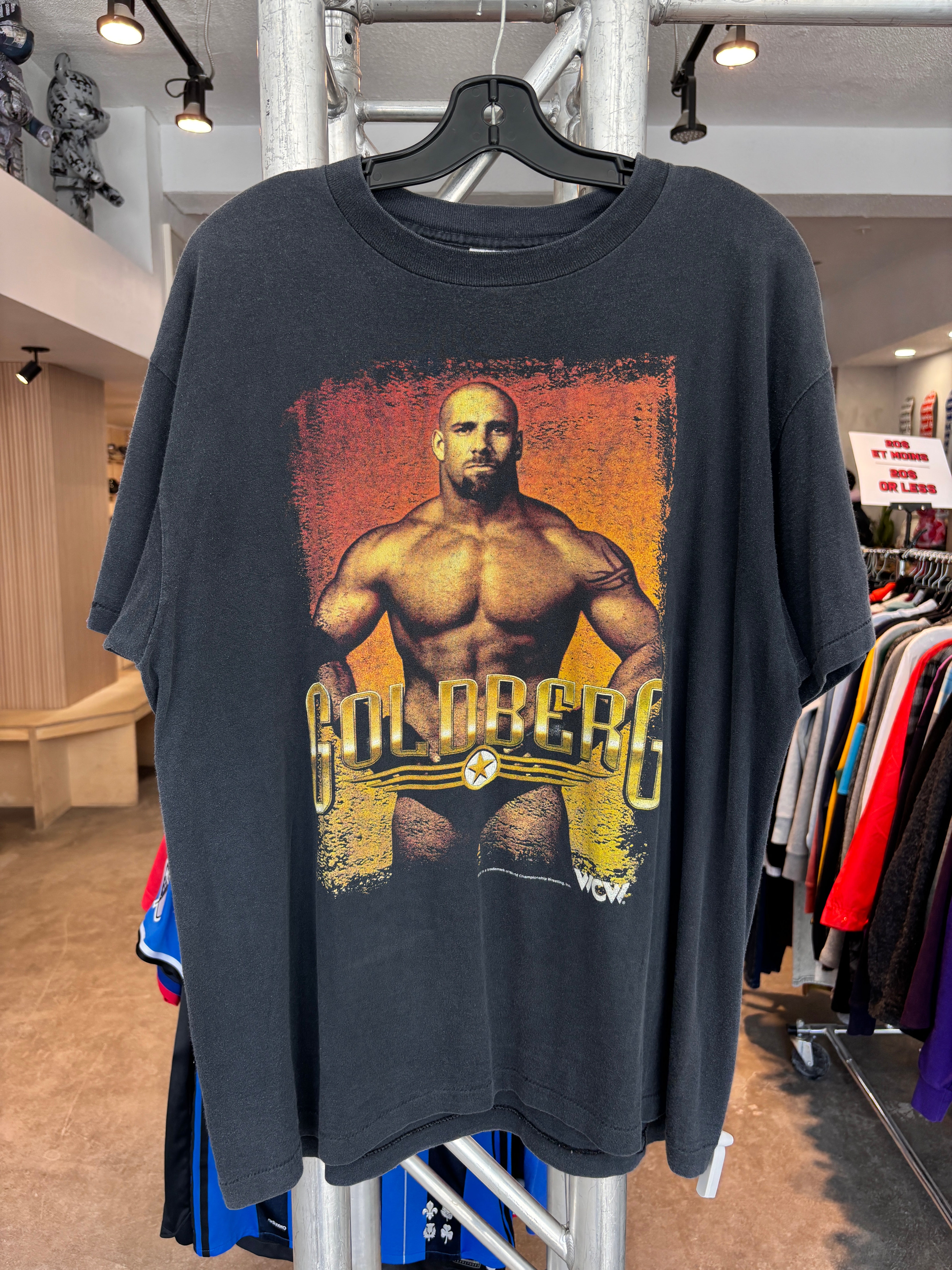 90s WCW Goldberg T-Shirt - Size XL