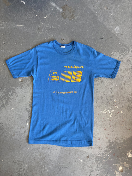 1985 Team NB ringer tee - Sz M