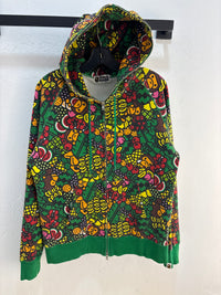 Y2k Bape Baby Milo Fruits AOP Zipup - Size L