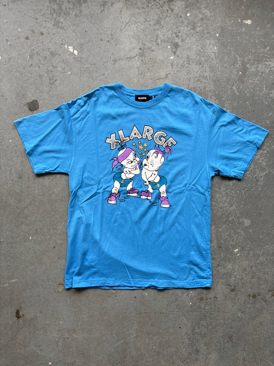 X-Large blue tee - Sz L