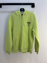 Nouvelle veste zippée Stussy Lime City - Taille S