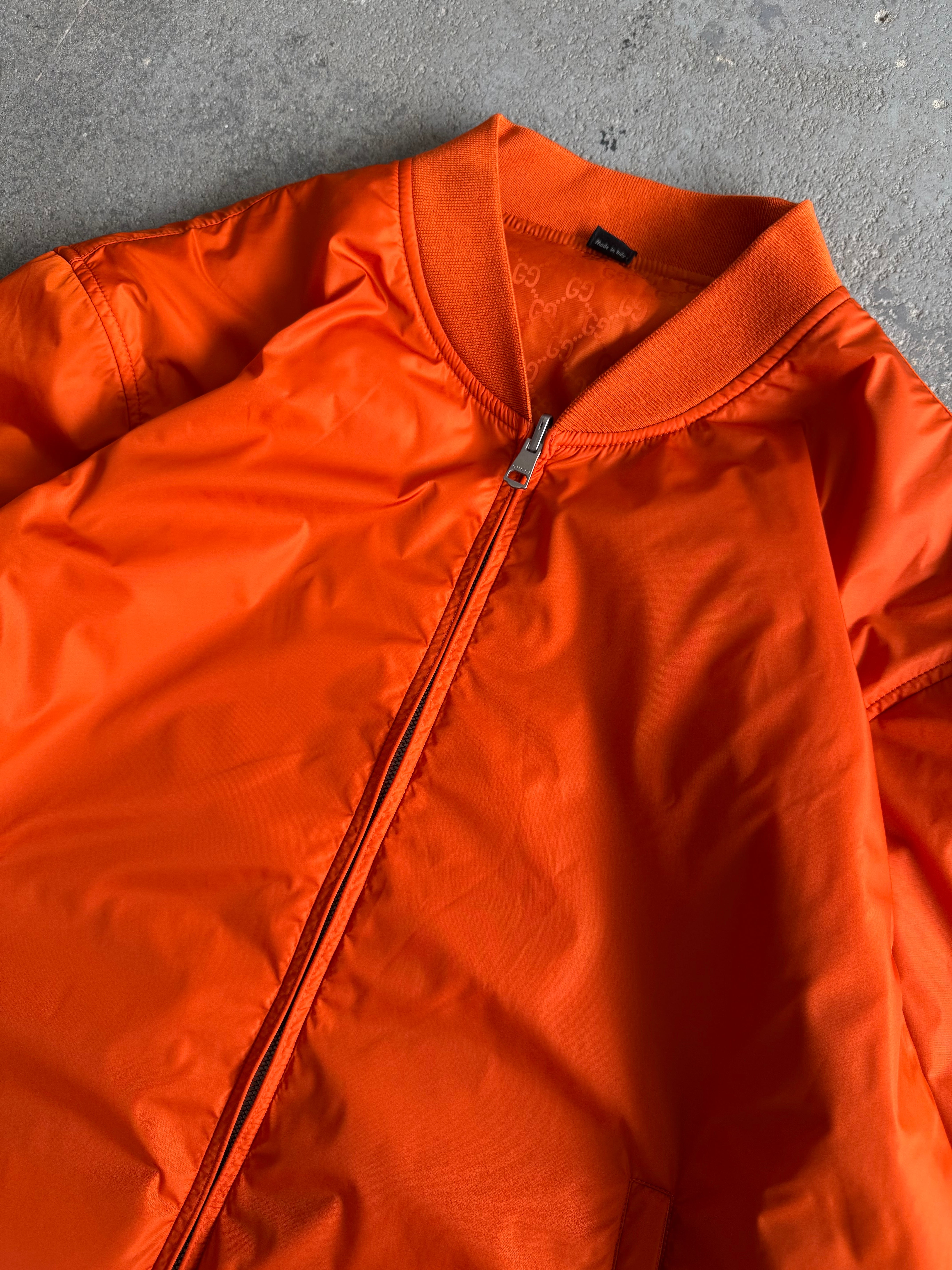Gucci  monogram Reversible Bomber -Sz 58(XL)