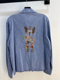 You must Create London Blue Zip Up - Size M