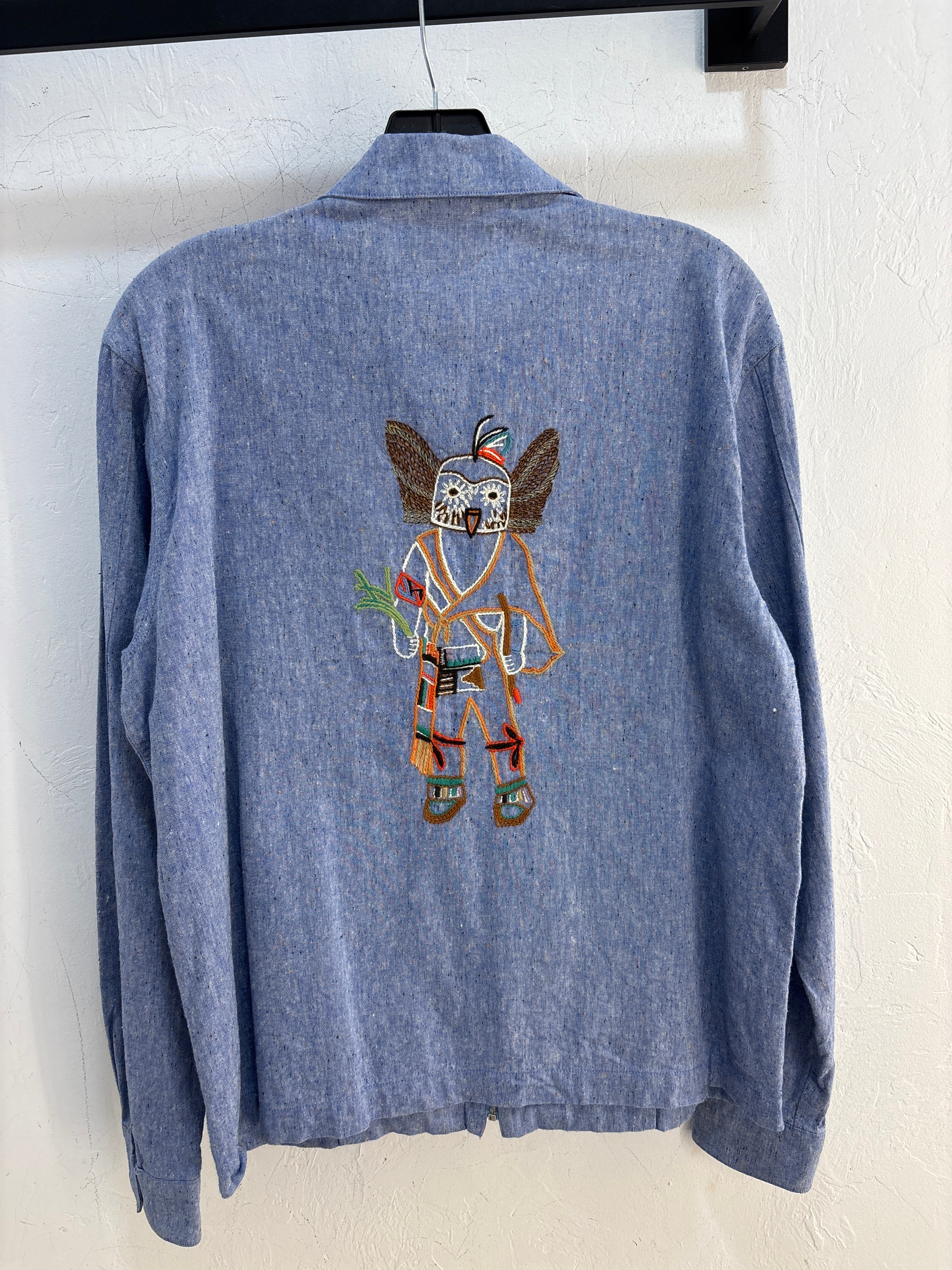 You must Create London Blue Zip Up - Size M