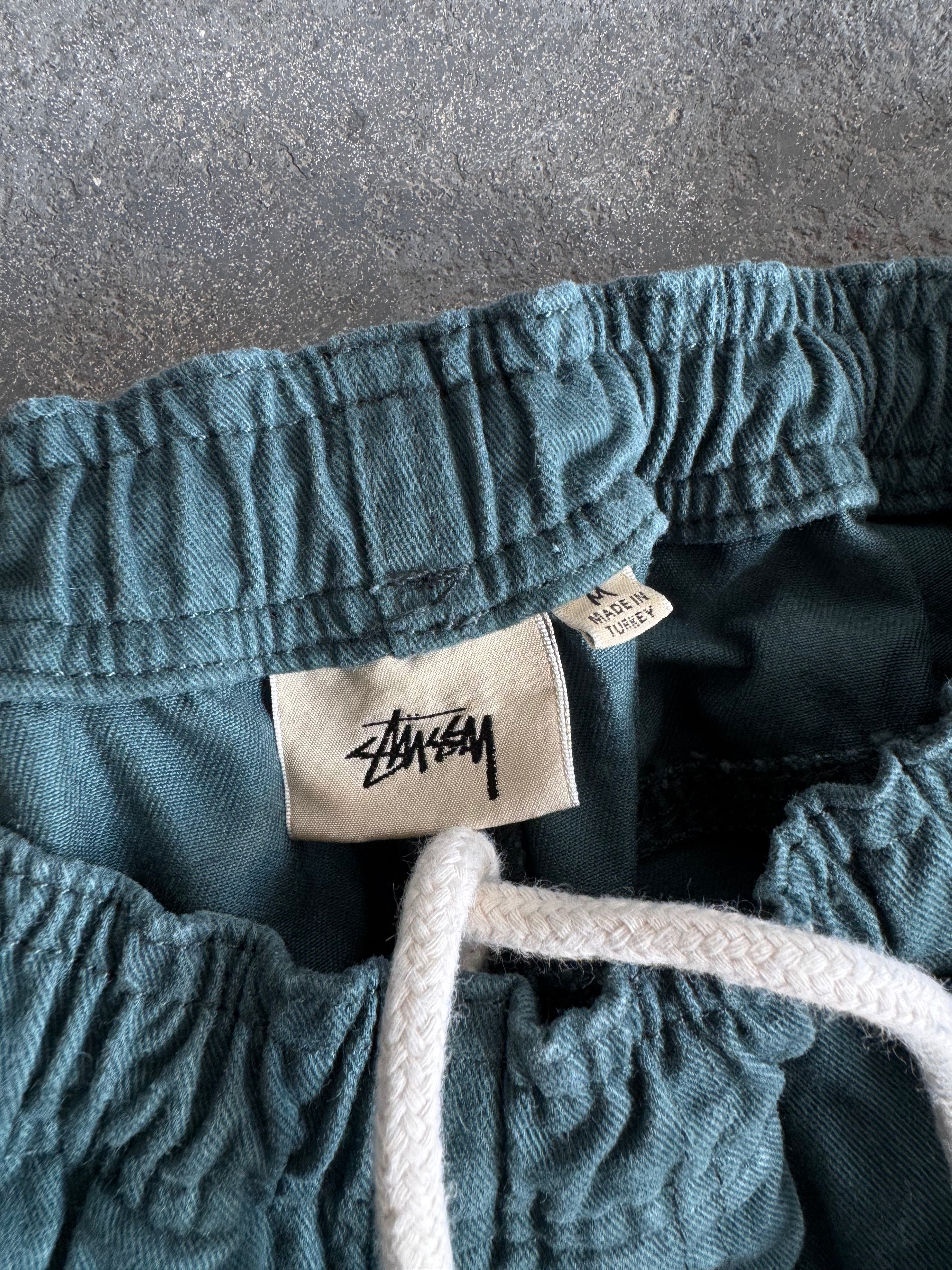Stussy Basics Teal green short - Sz M