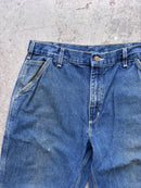 Carhartt denim carpenter - Sz 36x32