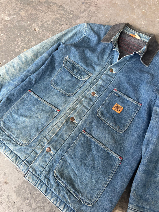 90s Big ben Denim Chore jacket- Size M