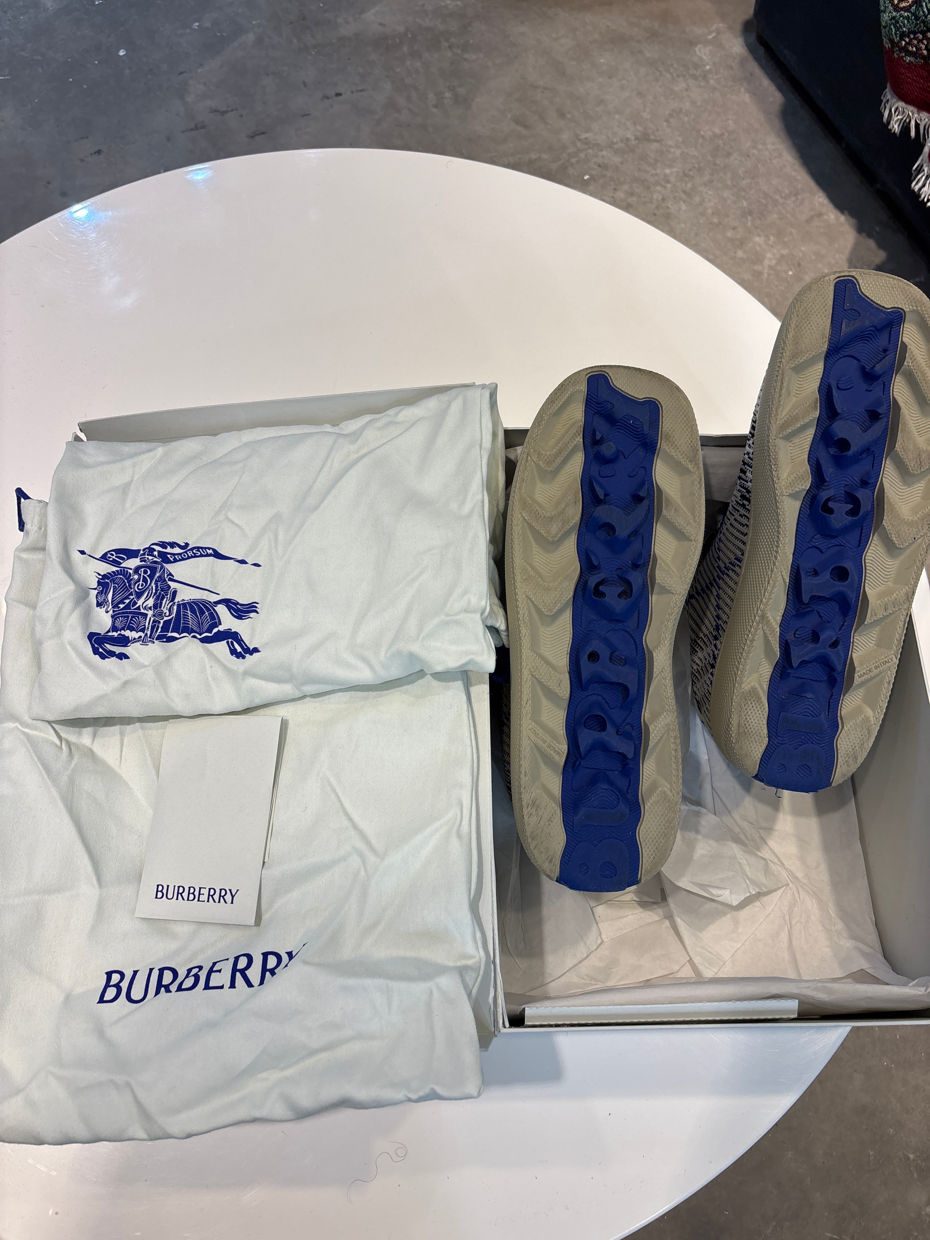 Burberry Men’s Trainers- Sz 44