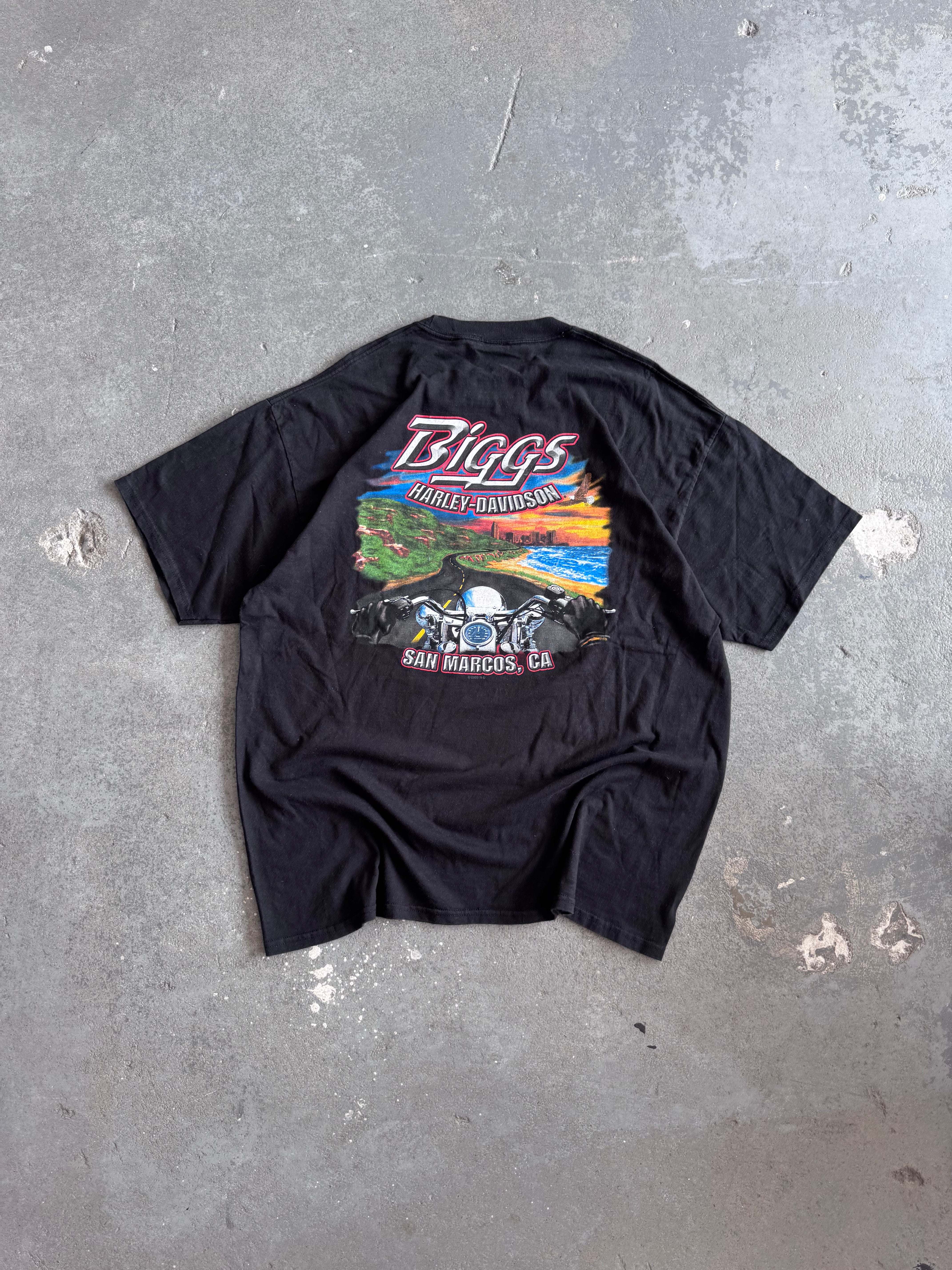 05' Harley-Davidson Biggs tee- Sz XL
