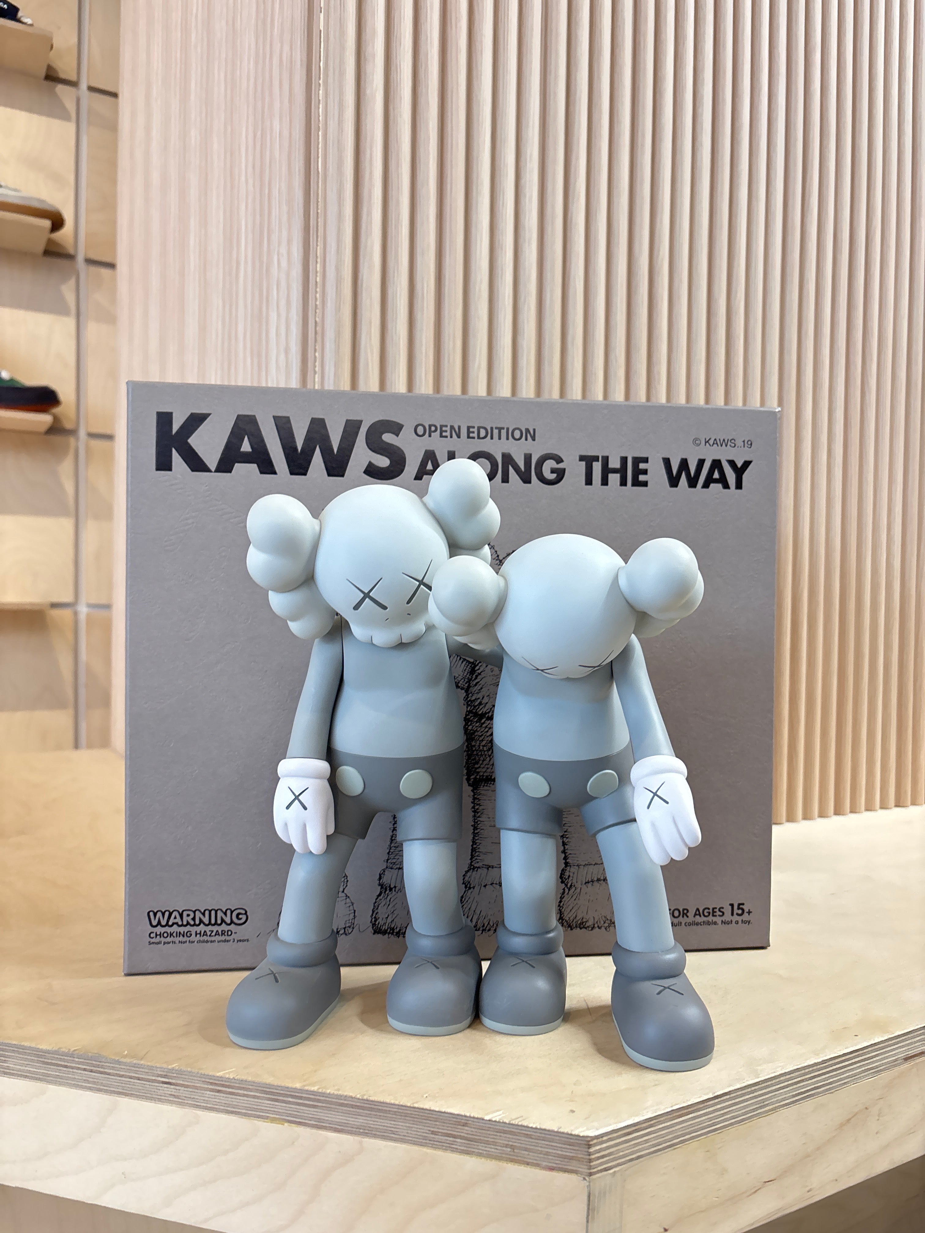 KAWS Along the way grey