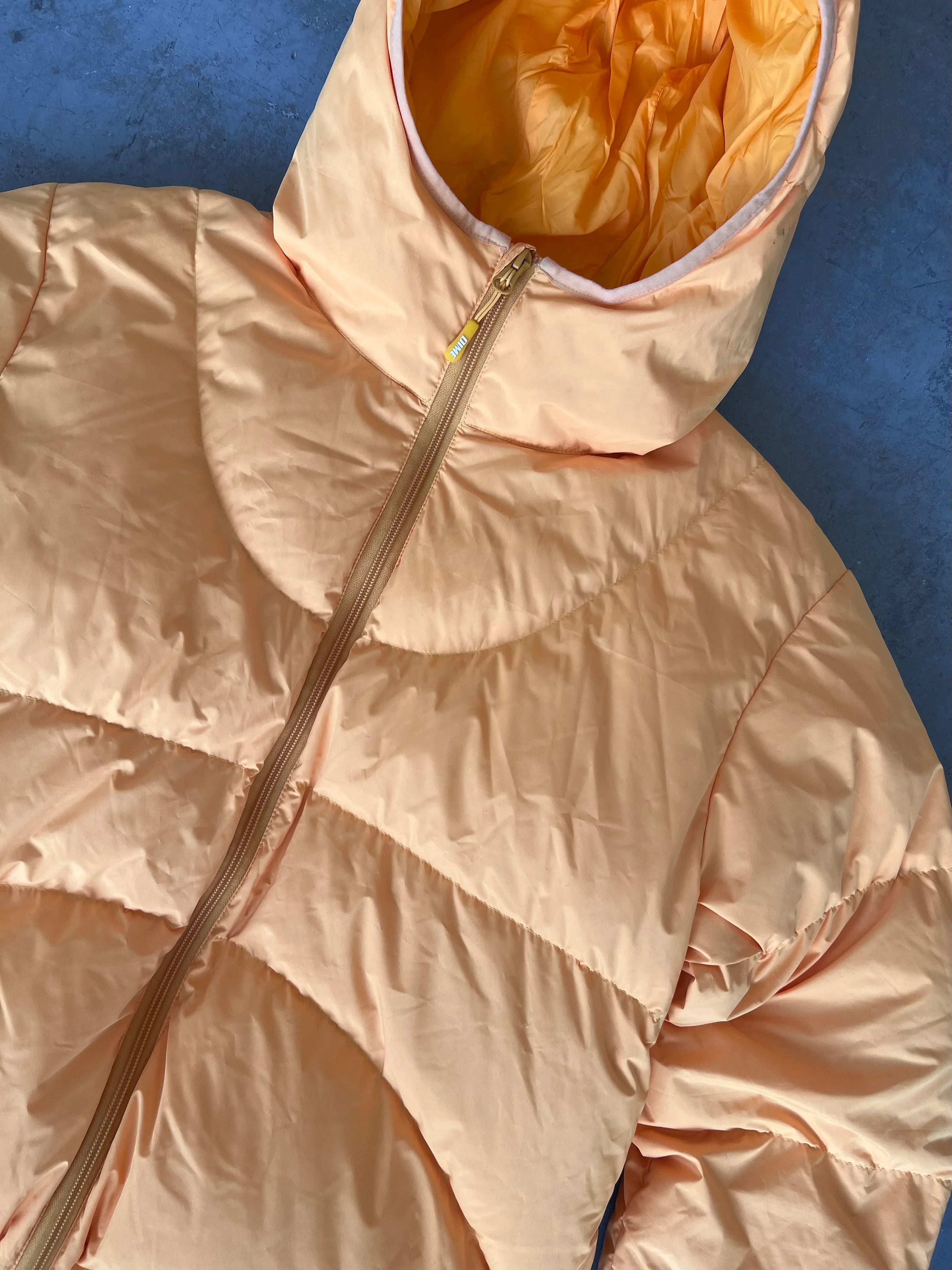 Dime MTL Yellow Puffer Jacket - Sz L