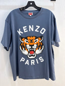 Kenzo Blueish Tiger Tshirt - Size L