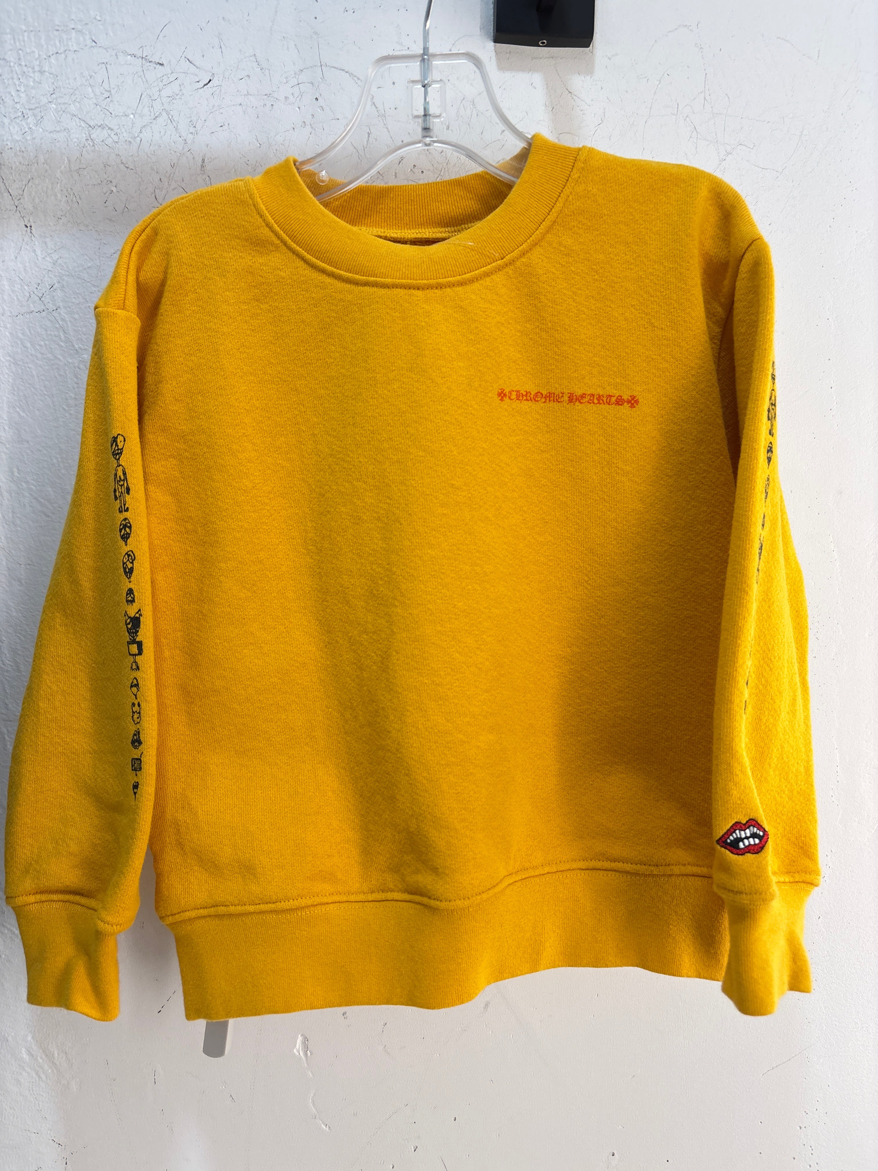 NEW Lil Chrome Hearts Matty Boy Yellow Tshirt - Size 4T