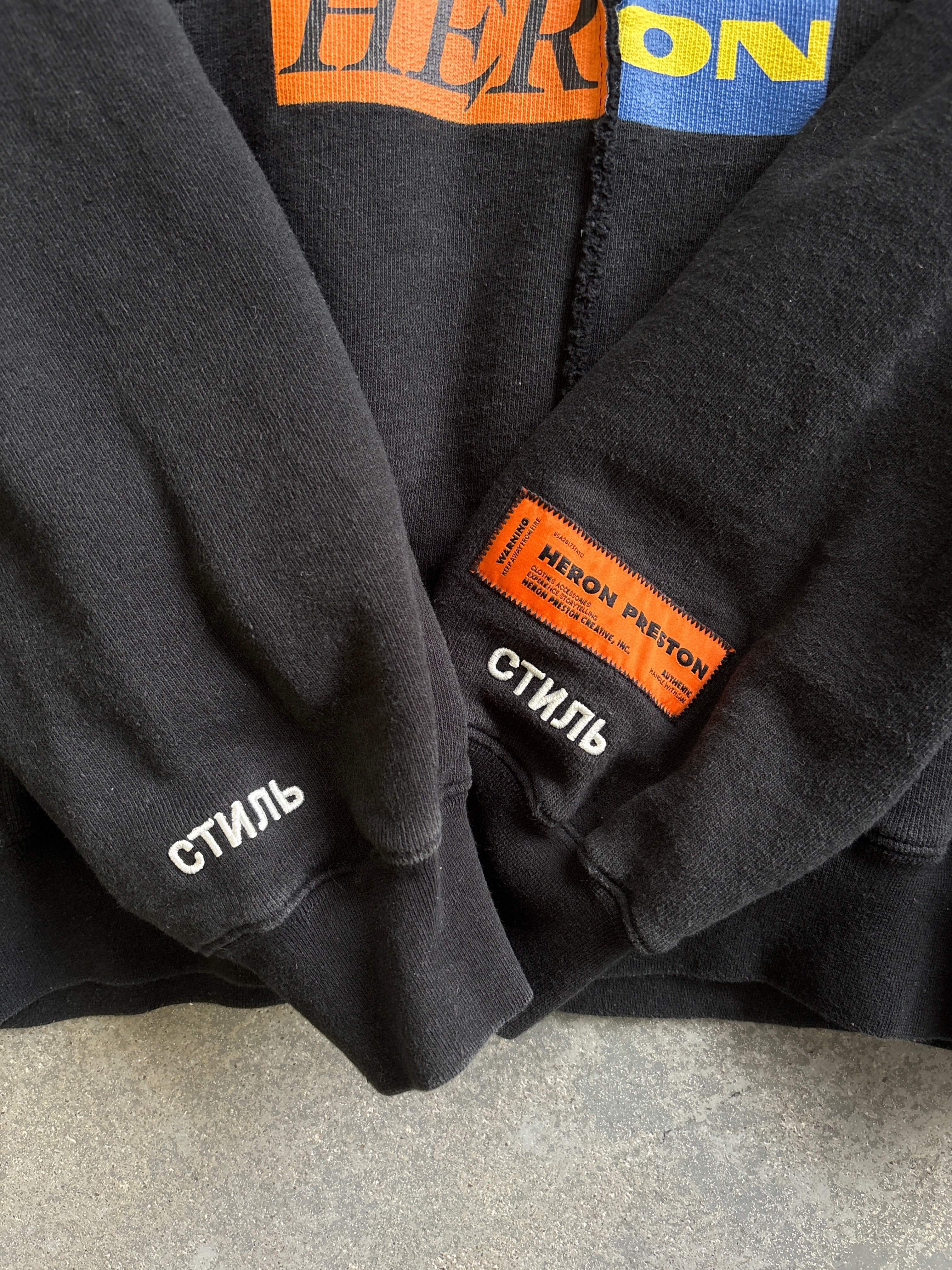 Heron Preston Split hoodie-Size L