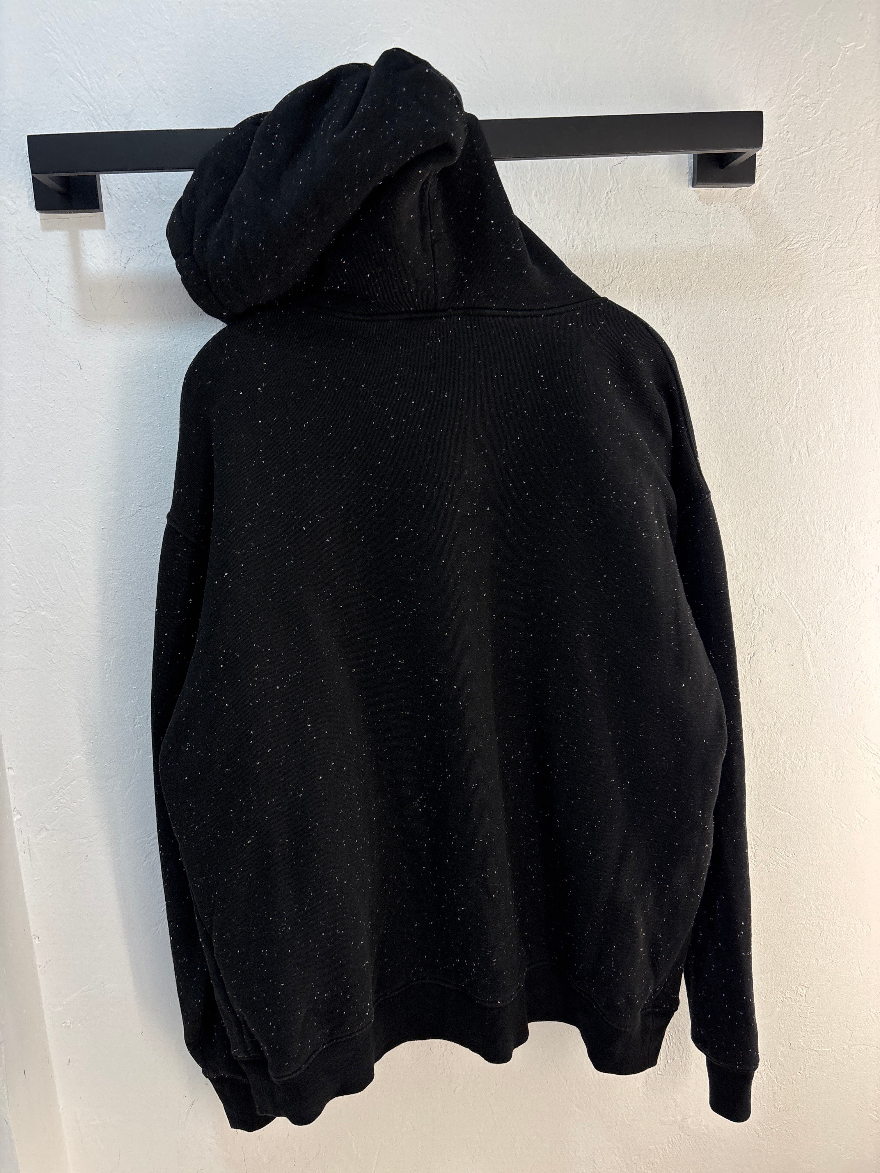Dime Black/White Dot Hoodie - Size L