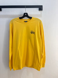 NEW Stussy Logo Yellow Longsleeve - Size M
