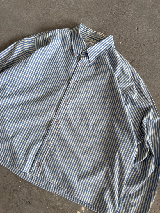 80' Henley Crop Shirt - Sz XL