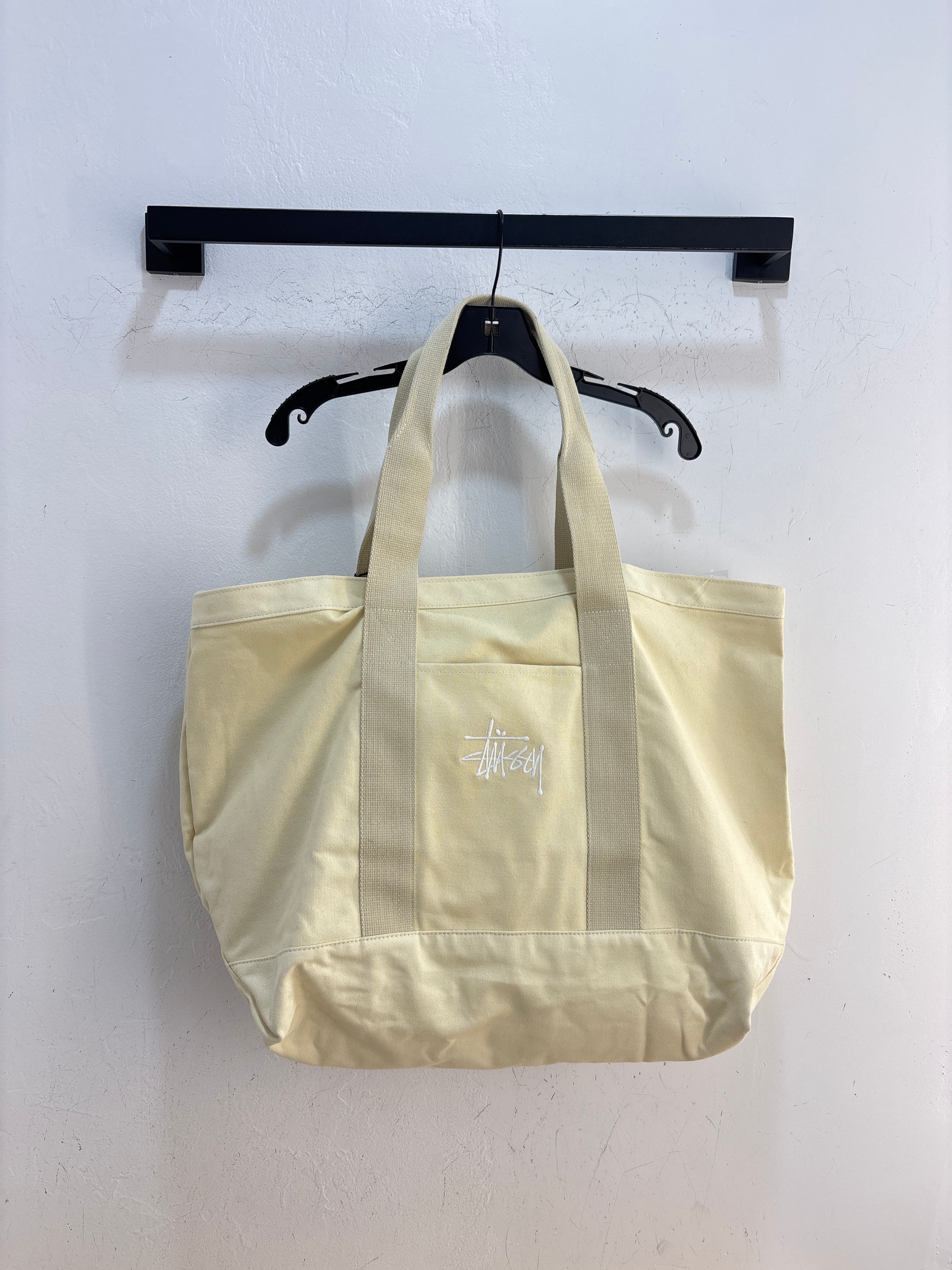 NEW Stussy XL Natural tote bag