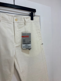 Pantalon chino blanc Prada neuf - Taille 33