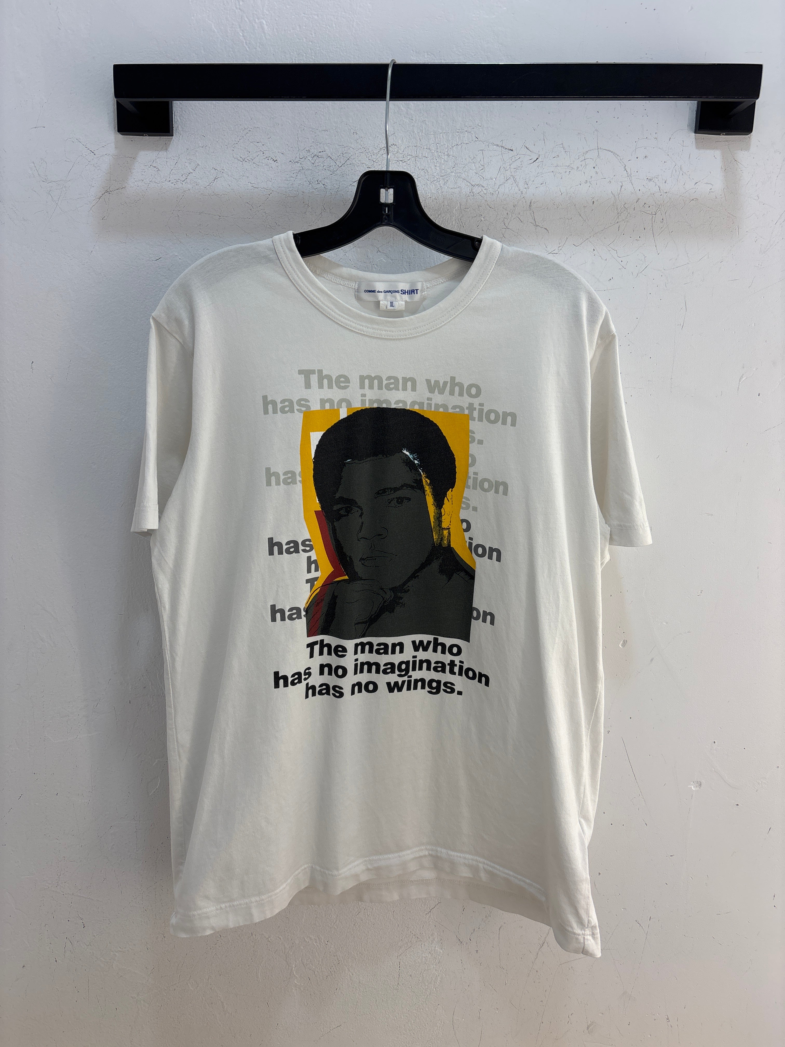 CDG Muhamed Ali Tshirt - Size XL