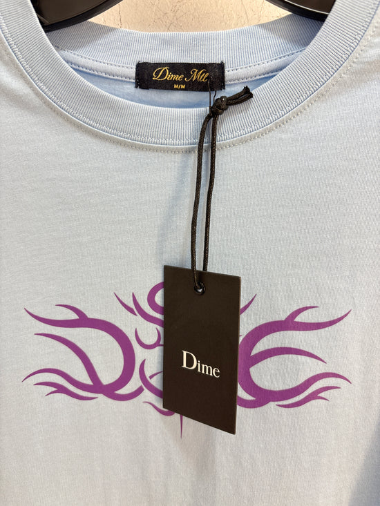 NEW Dime Baby Blue Tribal T-Shirt M
