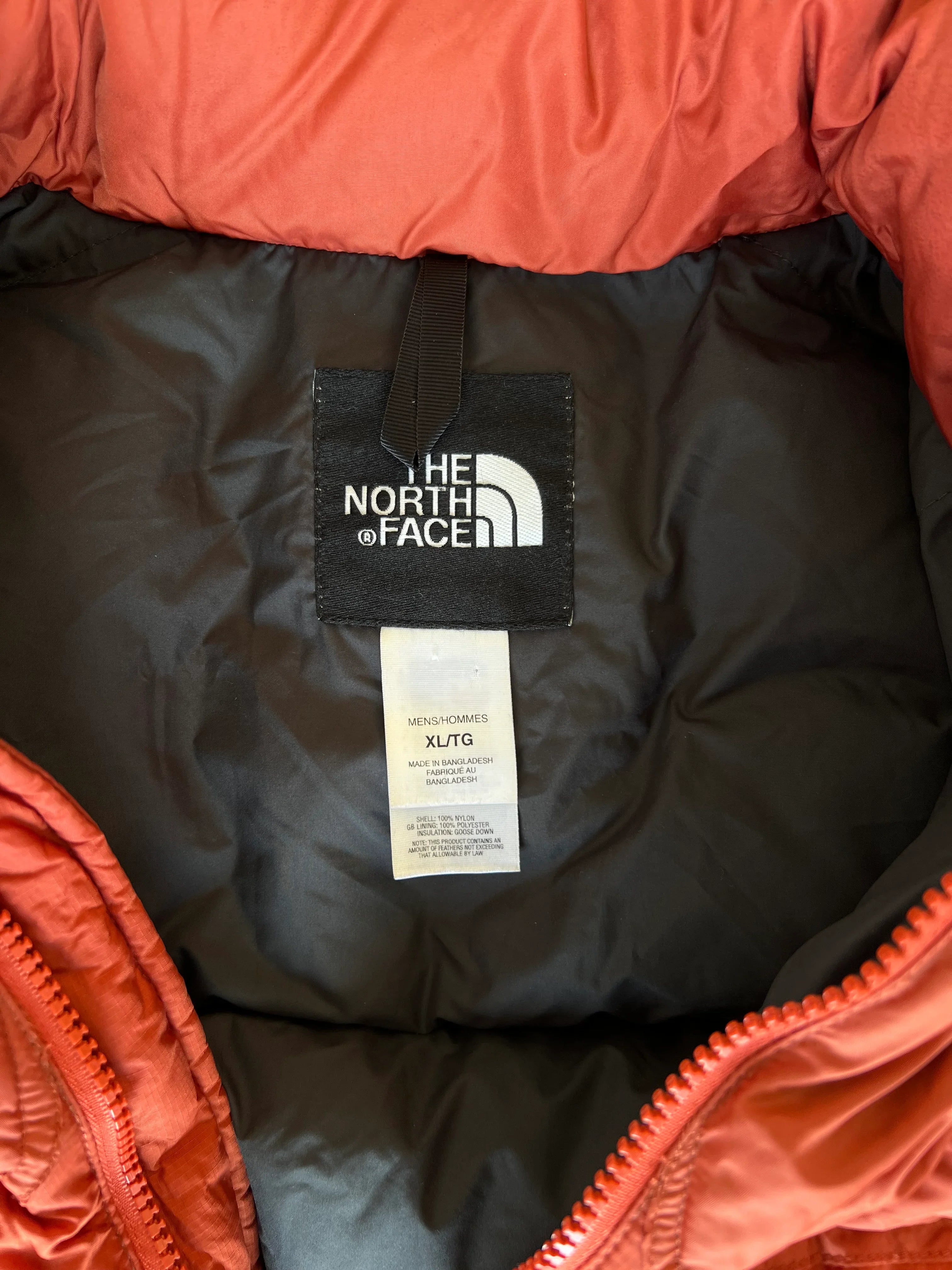 The North face Retro Nuptse Orange - Size XL