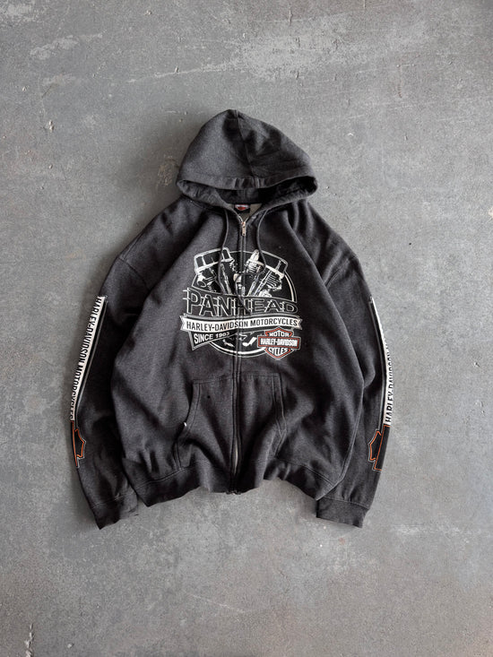 Harley-Davidson Panhead Zip-up - Sz XL