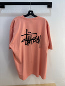 NEW Stussy Coral Logo Tshirt - Size XXL