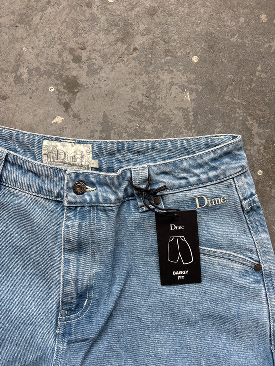 Dime MTL Classic Baggy blue denim pants - Sz M