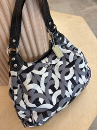Y2K Coach Black & white Bag