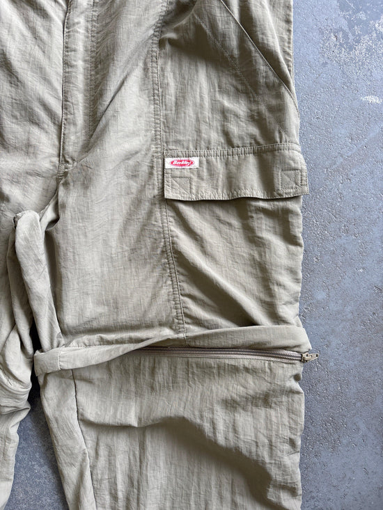 Berkley khaki green Convertible hiking pants -Sz Large